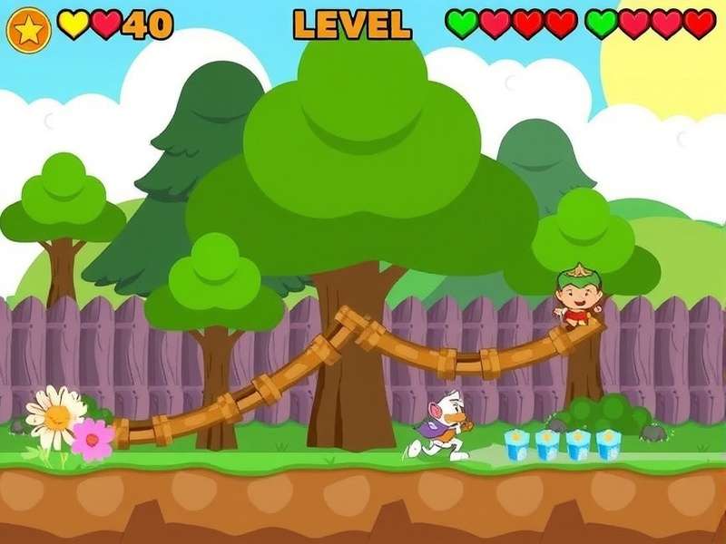 Nutty Bliss Rush Level Progression