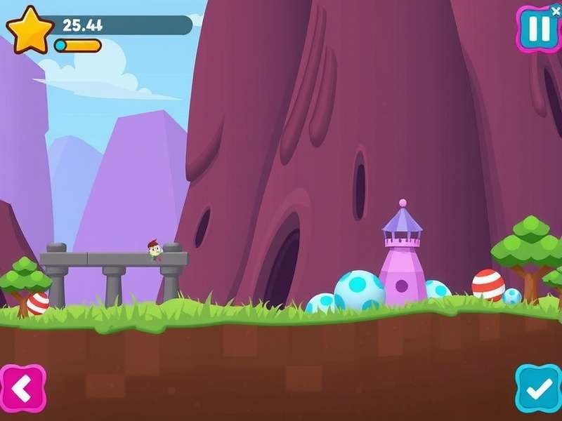 Nutty Bliss Rush Gameplay Screenshot